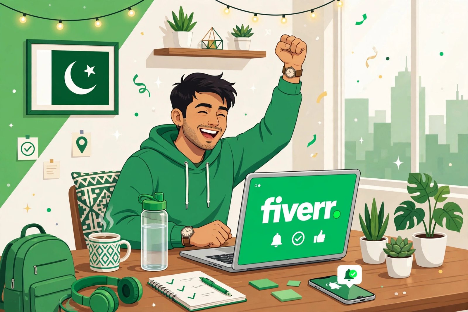How to get first order on Fiverr in Pakistan — 2026 step-by-step guide
